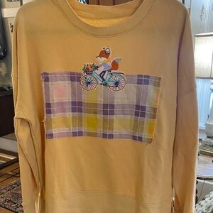 Upcycled Women's  Fox Sweatshirt